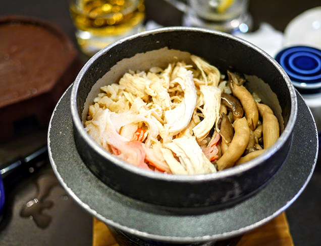 セルフ釜飯
