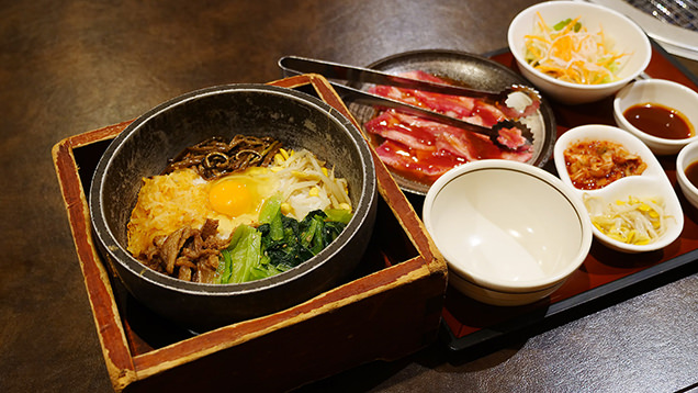 石焼風ビビンバ定食