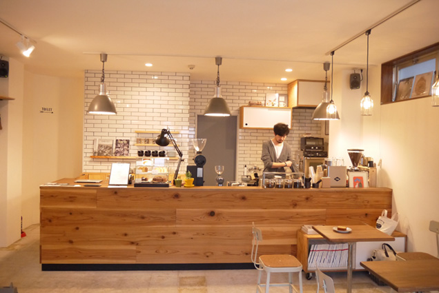 BOUND COFFEE店内