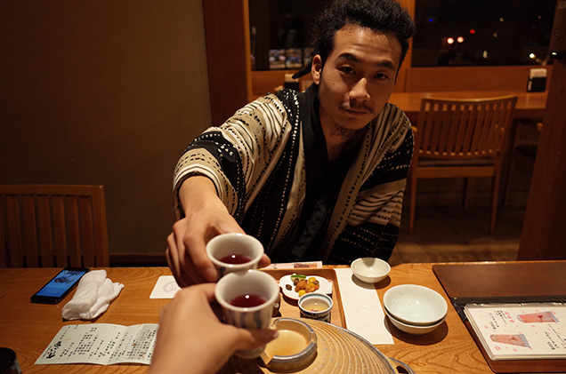 夕食