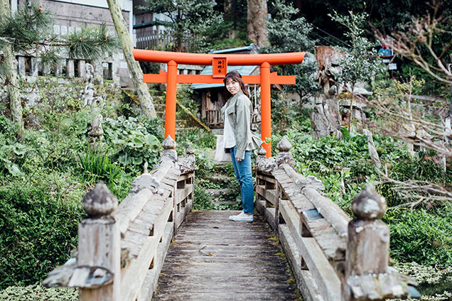 伊那下神社の鳥居