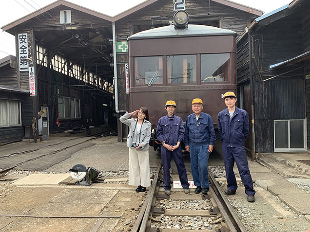 車庫見学