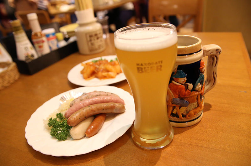 「五稜の星」と「社長のよく飲むビール」