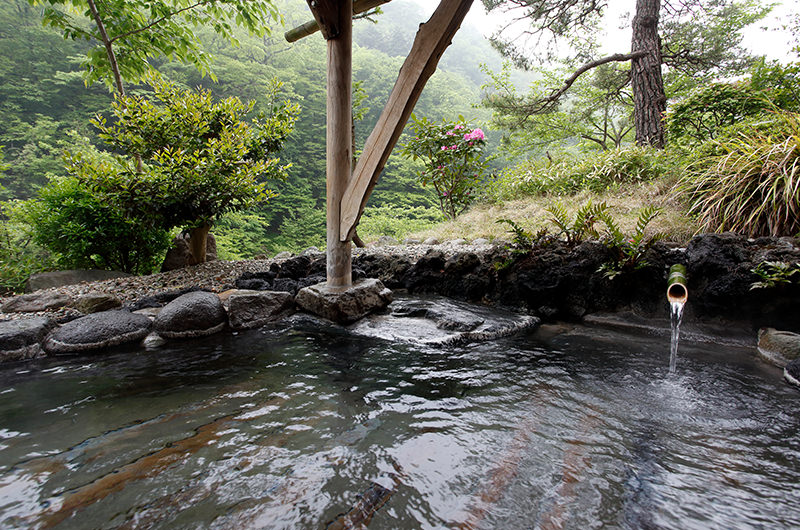 露天の湯