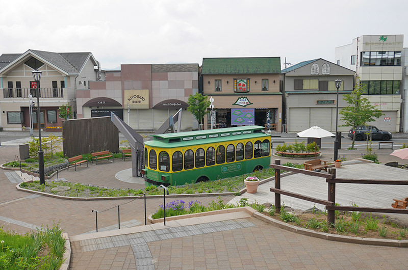 清里駅前