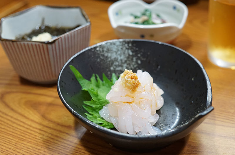 白海老の刺身