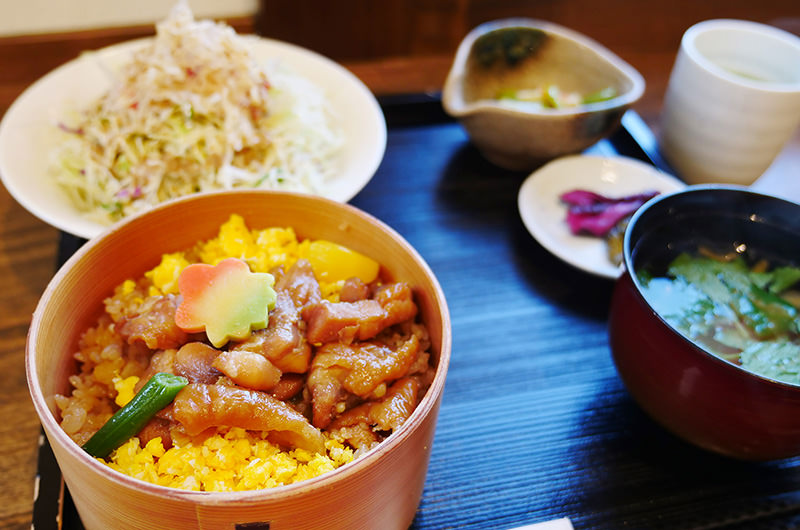 鶏めし御膳
