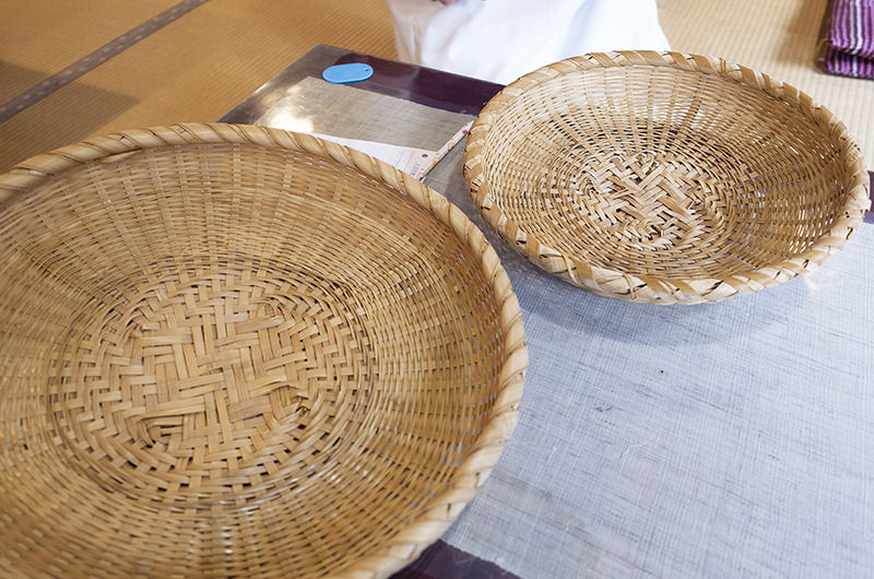 お蕎麦用の大ザル