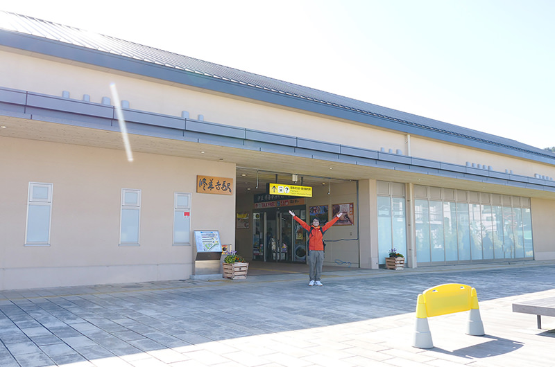 修善寺駅　筆者