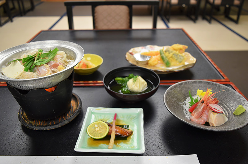 ホテルふせじま　夕食