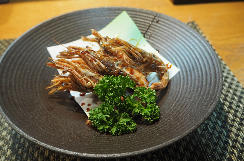 ガサエビの唐揚げ