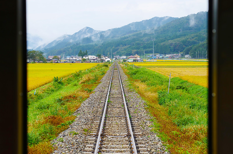 釜石線　車窓
