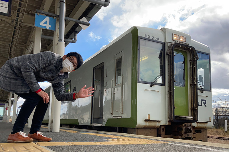 今泉駅 米坂線