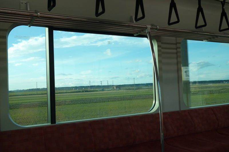 羽越本線 車窓