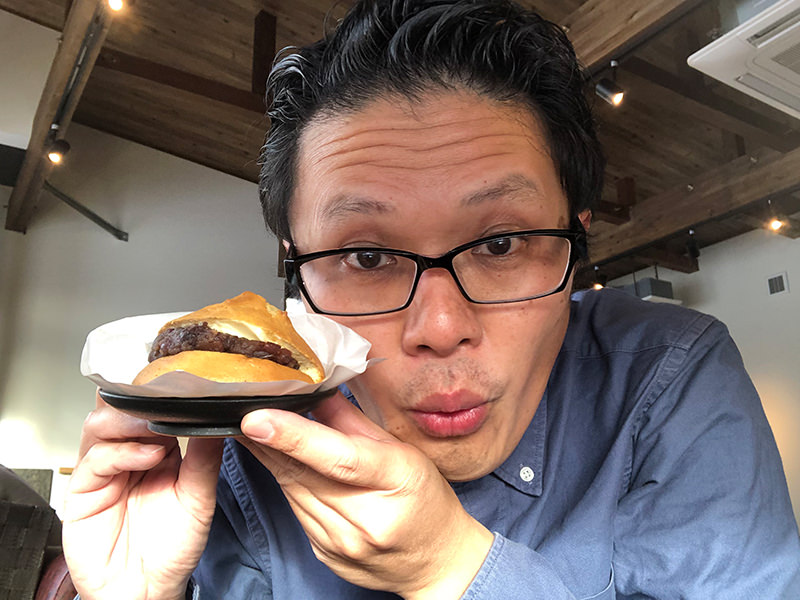 筆者 あんバター甘食