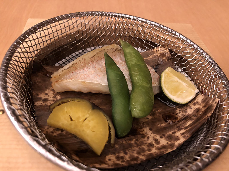鯛の白柚子庵焼き