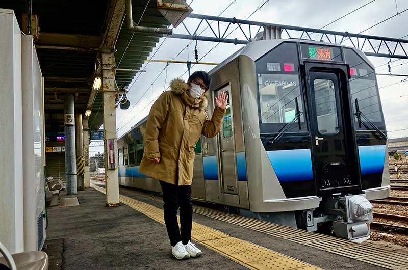 新型車両GV-E400系