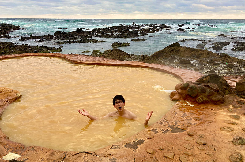 海辺の露天風呂
