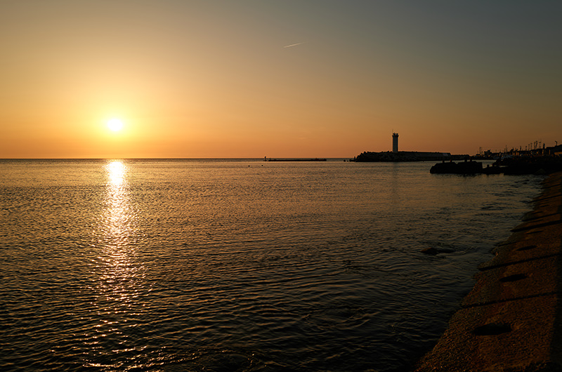 生地海岸 夕陽
