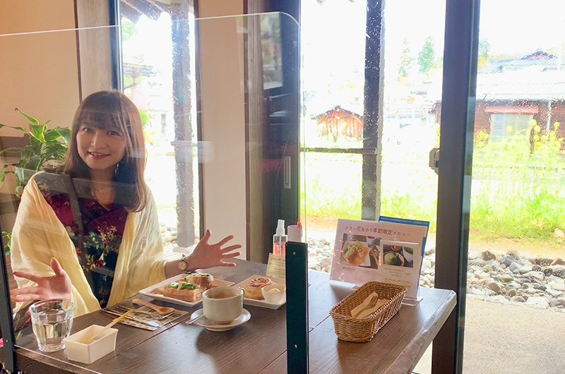 筆者 店内