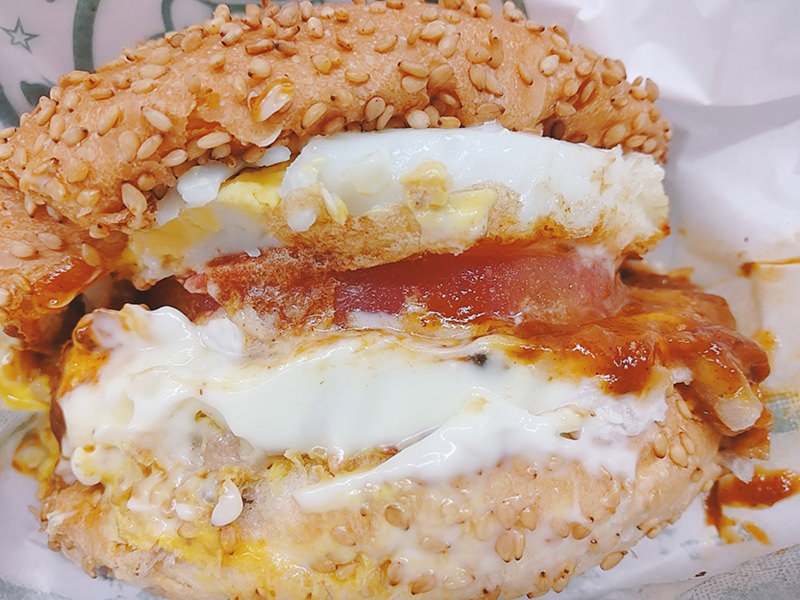 ラッキーエッグバーガー