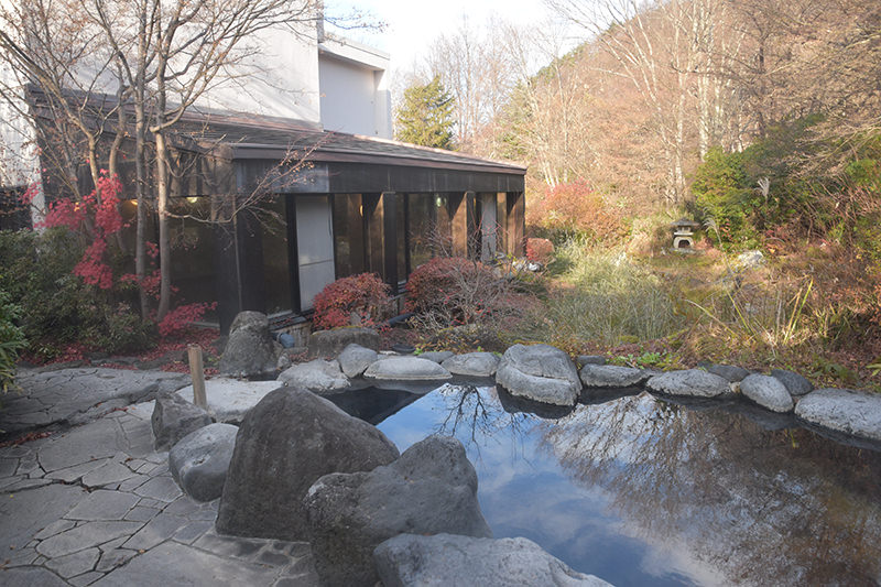 蓼科の湯　露天風呂