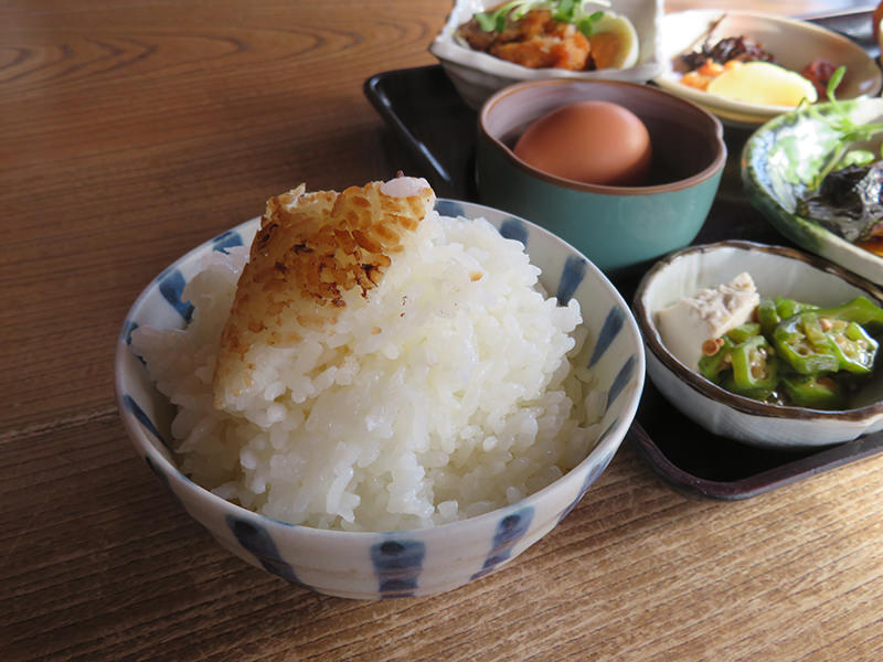 那須産コシヒカリの炊立て『かまど炊きごはん』
