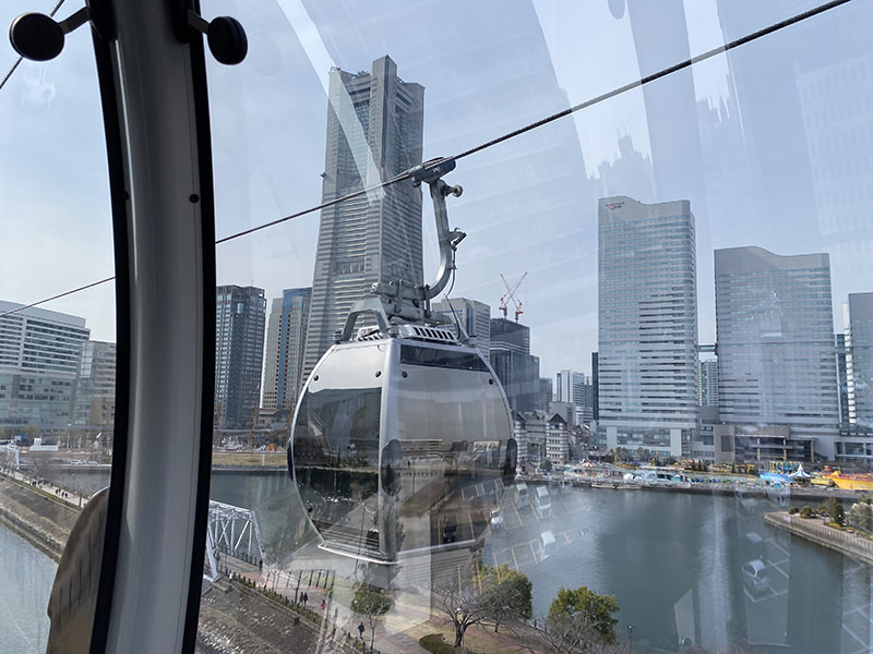 YOKOHAMA AIR CABIN　キャビンから