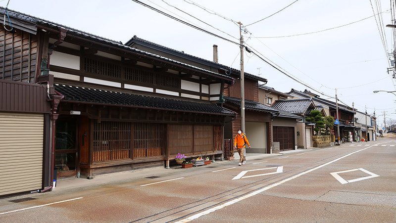 大野の街並み