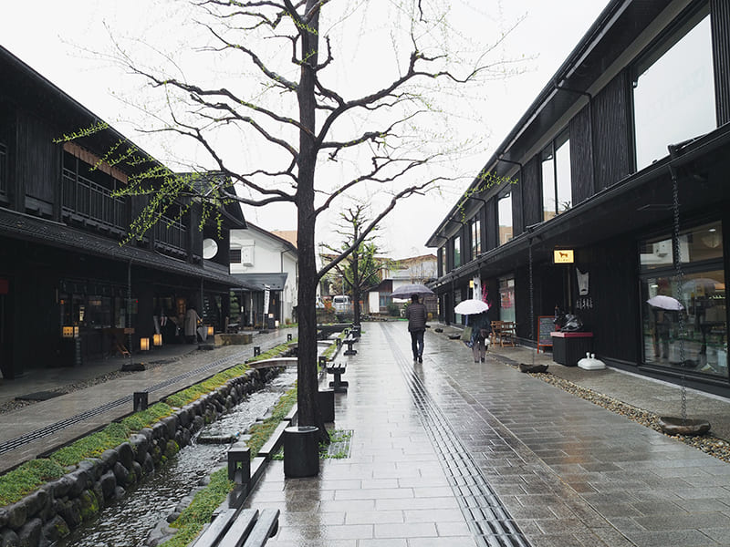 水の町屋 七日町御殿堰
