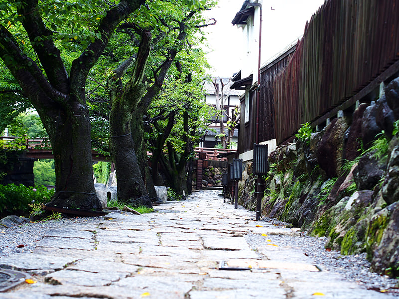 八幡堀　遊歩道