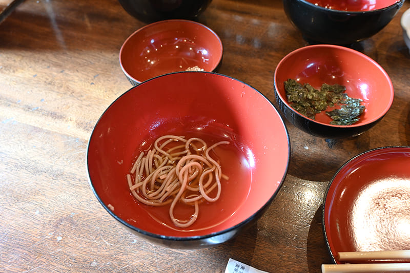 東家　駅前店　わんこそば１杯分が入った椀