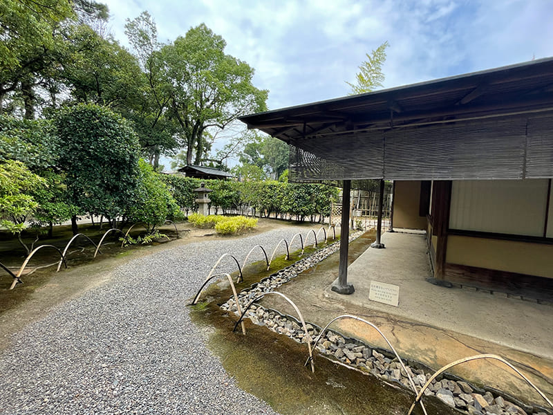 お茶室　紅松庵