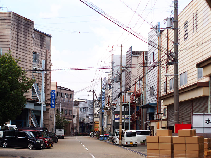 北加賀屋　名村造船所大阪工場跡地付近
