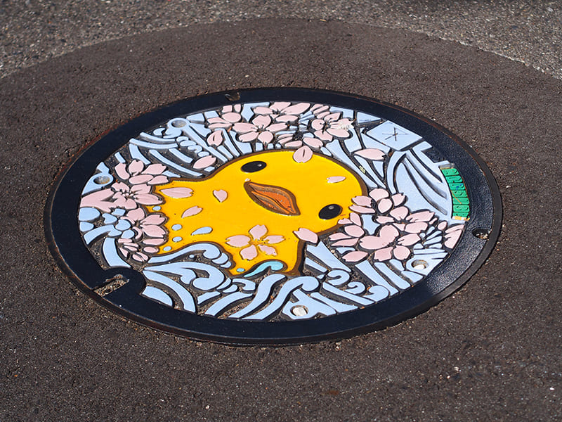 ラバー・ダック　マンホール