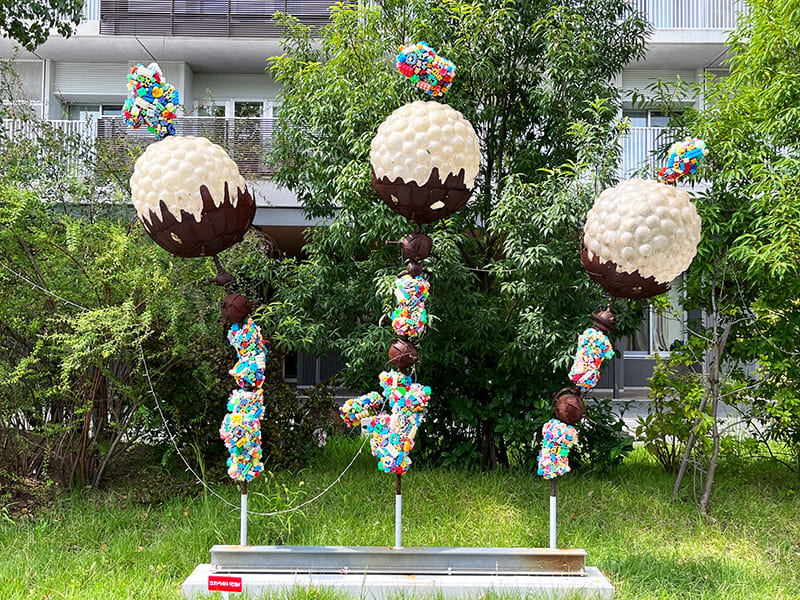 増田セバスチャン《New Generation Plant》　パブリックアート