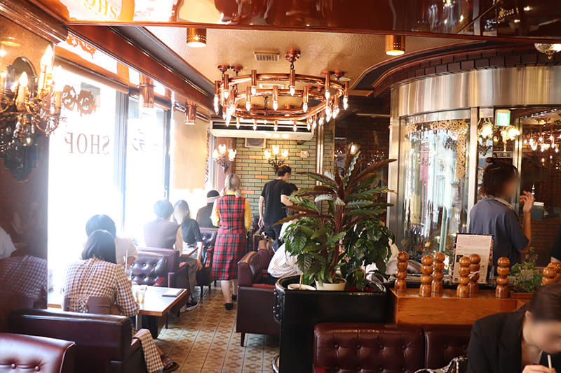 コーヒーショップギャラン店内