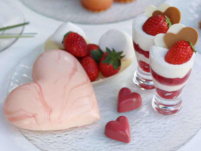 WhiteChocolate＆Strawberry Afternoon Tea　1段目