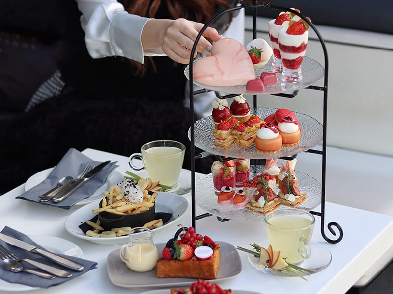 WhiteChocolate＆Strawberry Afternoon Tea