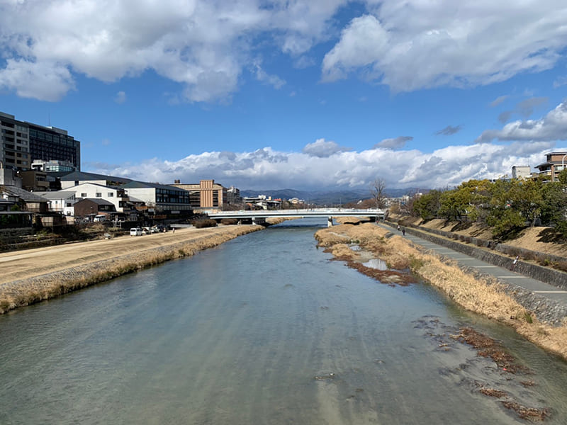 三条大橋からの風景