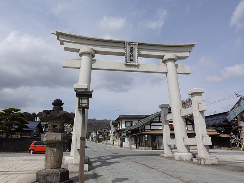 熊野大社　大鳥居