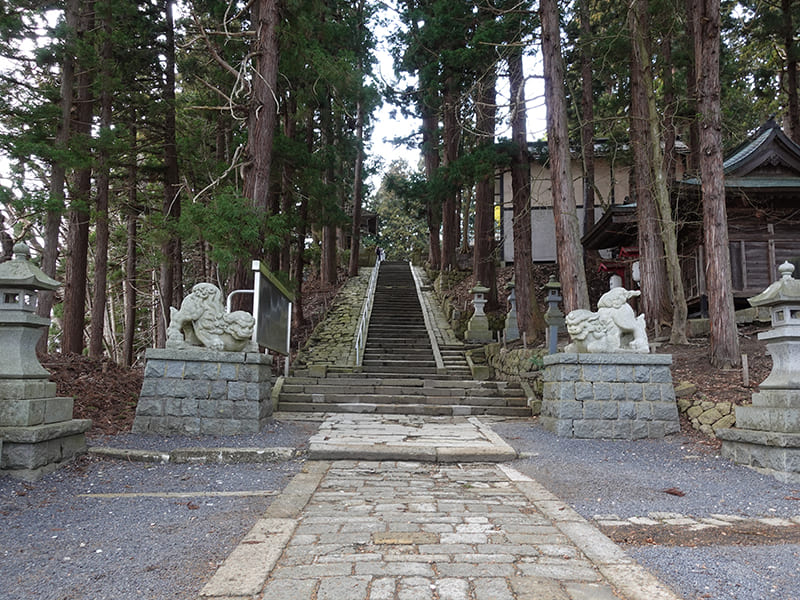 熊野大社　お御坂
