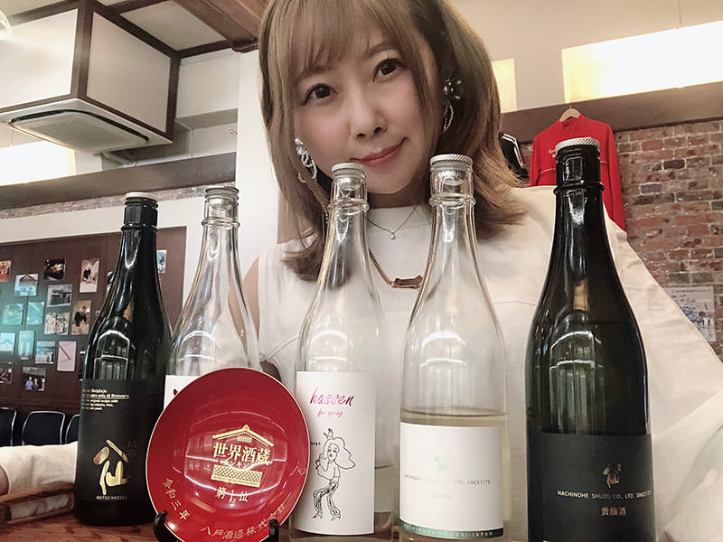 試飲　筆者