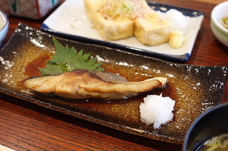ぶりの照り焼き