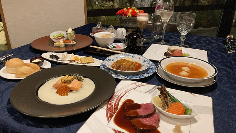 夕食