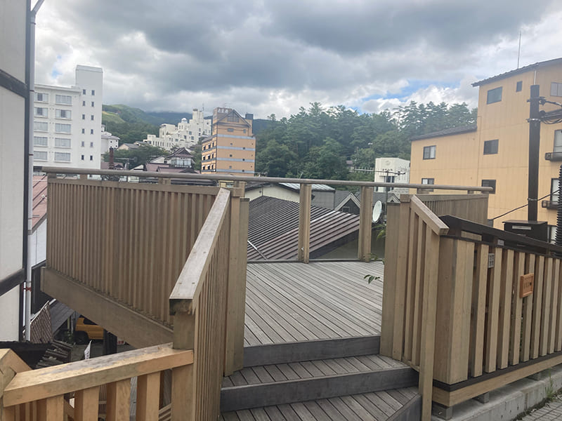 展望デッキ