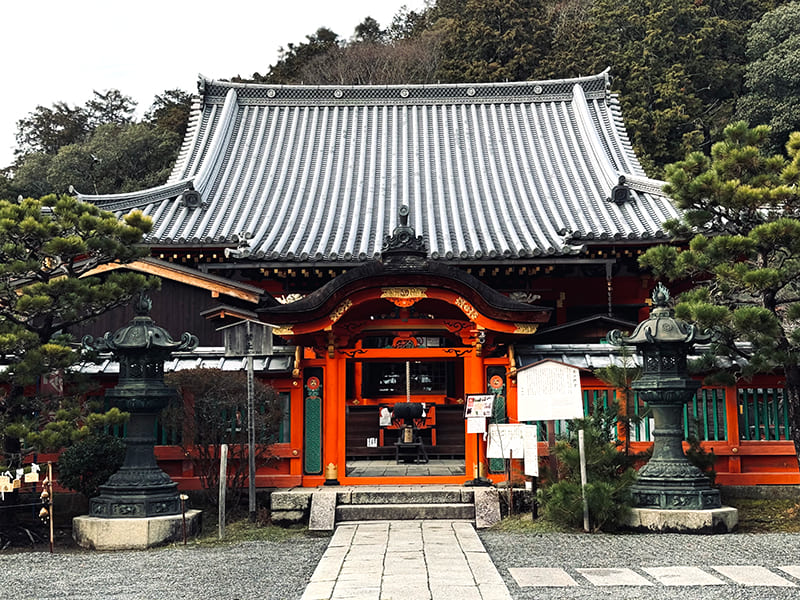 毘沙門堂門跡　本殿