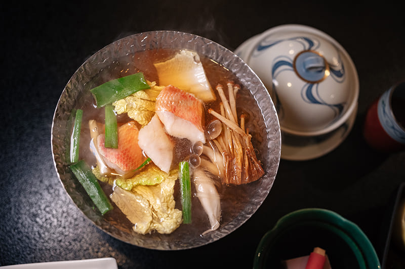 金目鯛のお鍋