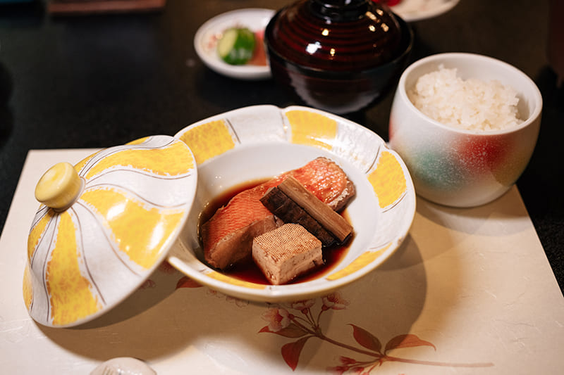 金目鯛の煮付け