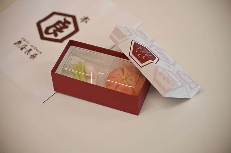 お土産の京菓子セット